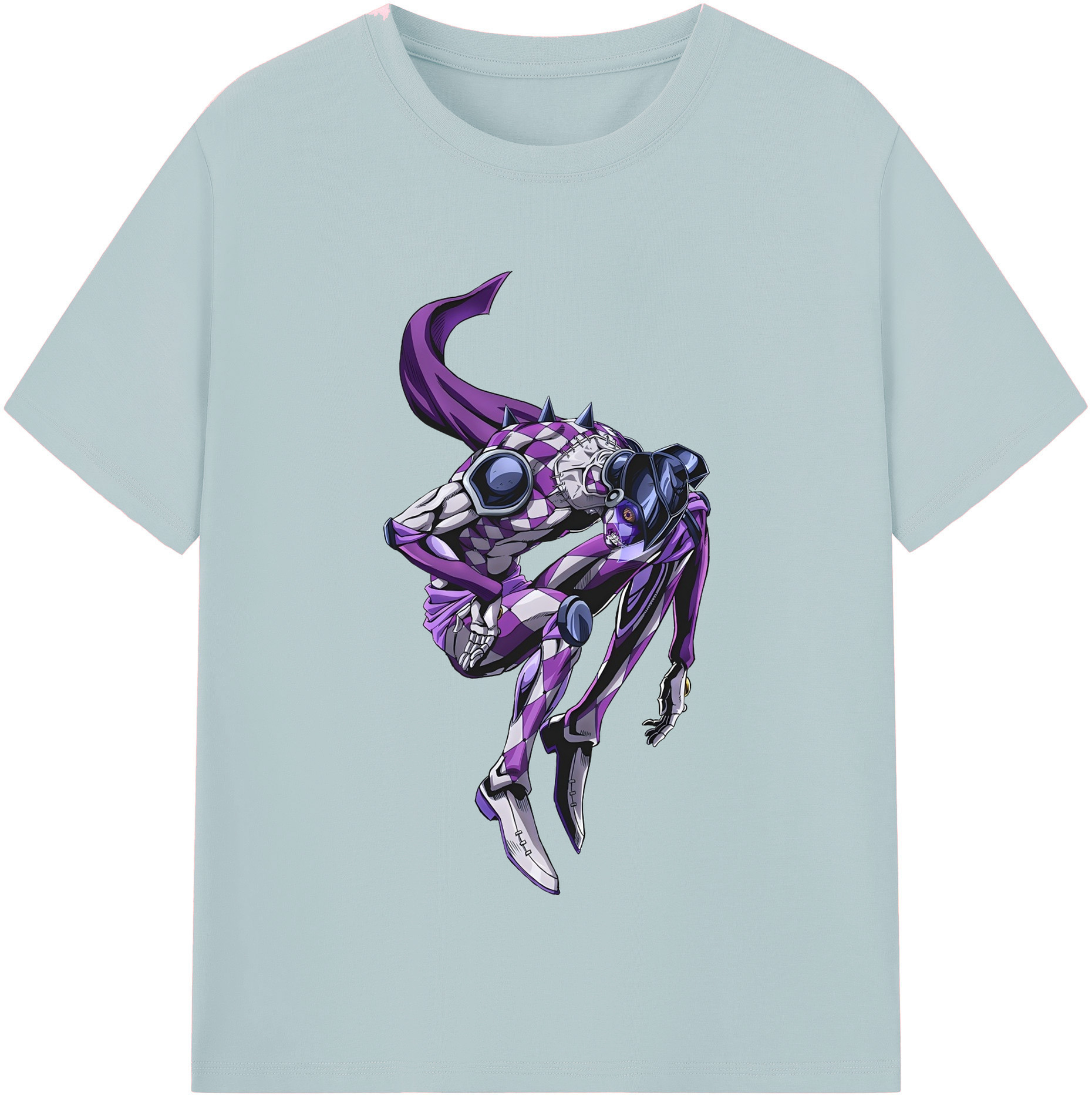 （画像用） ジョジョの奇妙な冒険 パンナコッタ?フー JoJo's Bizarre Adventure Pannacotta Fugo 綿100％半袖Tシャツ（フロントプリント）